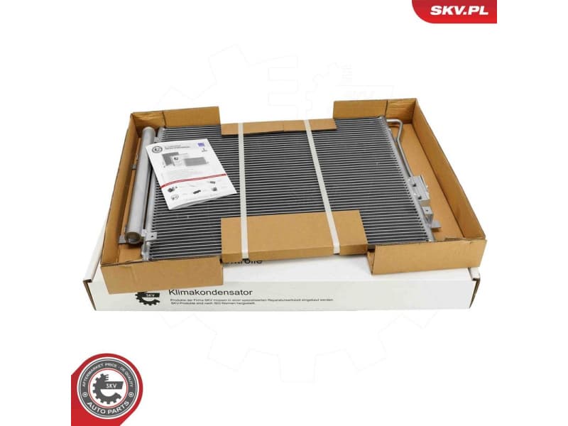 Condenser, air conditioning 86SKV422 - image 5