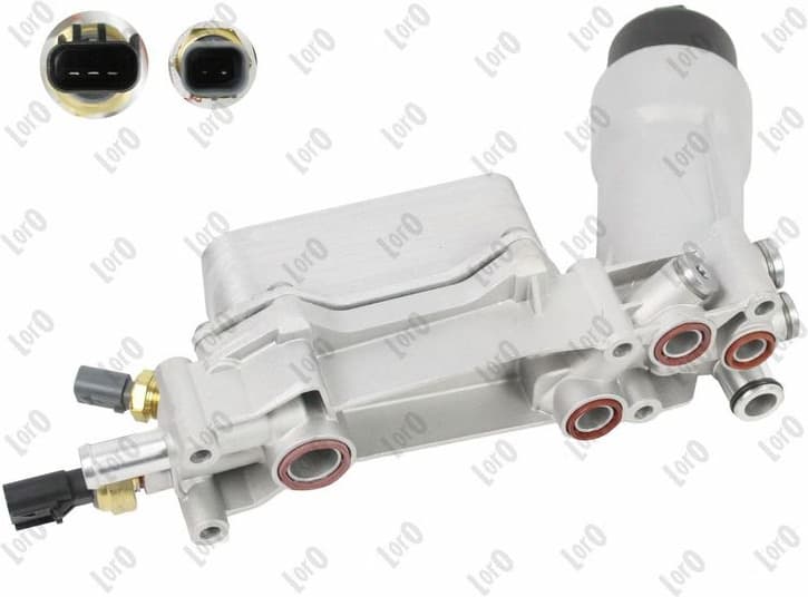 Oil Cooler, engine oil LORO 100-01-044AL - image 2