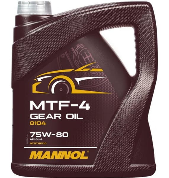 Manual Transmission Oil MANNOL 8104 MTF-4 Getriebeoel 75W-80 GL-4 MN8104-4