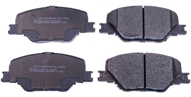 Brake Pad Set, disc brake B111599