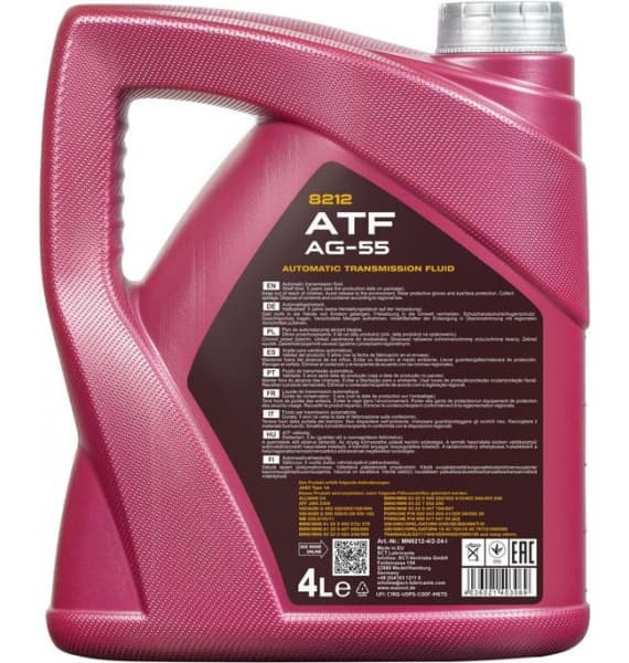 Automatic Transmission Fluid MANNOL 8212 ATF AG 55 MN8212-4 - image 2