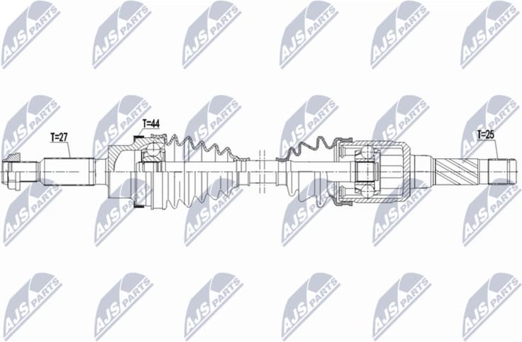 Drive Shaft NPW-FR-182