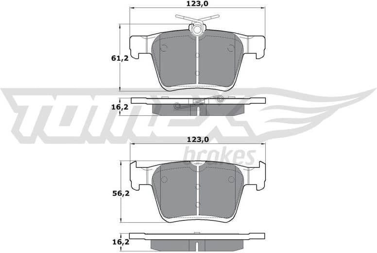 Brake Pad Set, disc brake TX 17-05