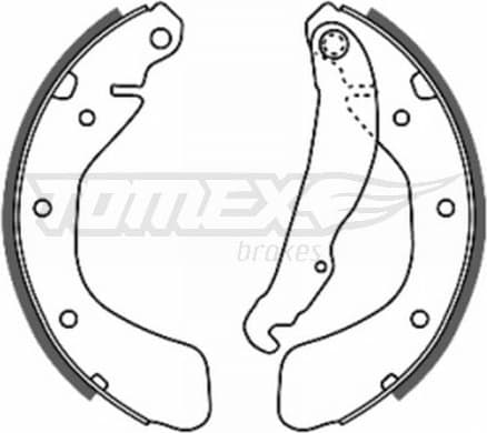 Brake Shoe Set TX 20-17