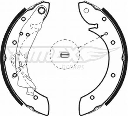 Brake Shoe Set TX 20-75