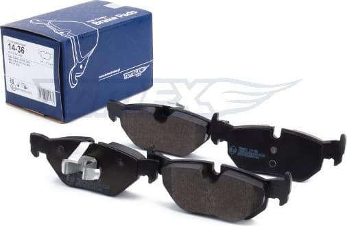 Brake Pad Set, disc brake TX 14-36 - image 2