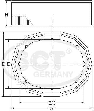 Filter air SB2160 - image 3