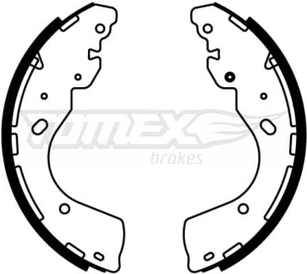 Brake Shoe Set TX 22-66