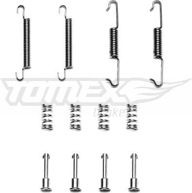 Accessory Kit, brake shoes TX 40-48