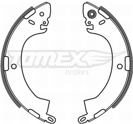 Brake Shoe Set TX 21-44