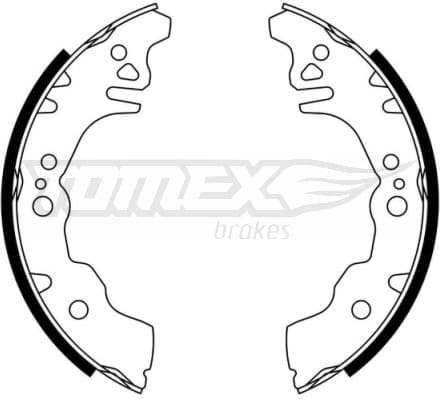 Brake Shoe Set TX 23-08