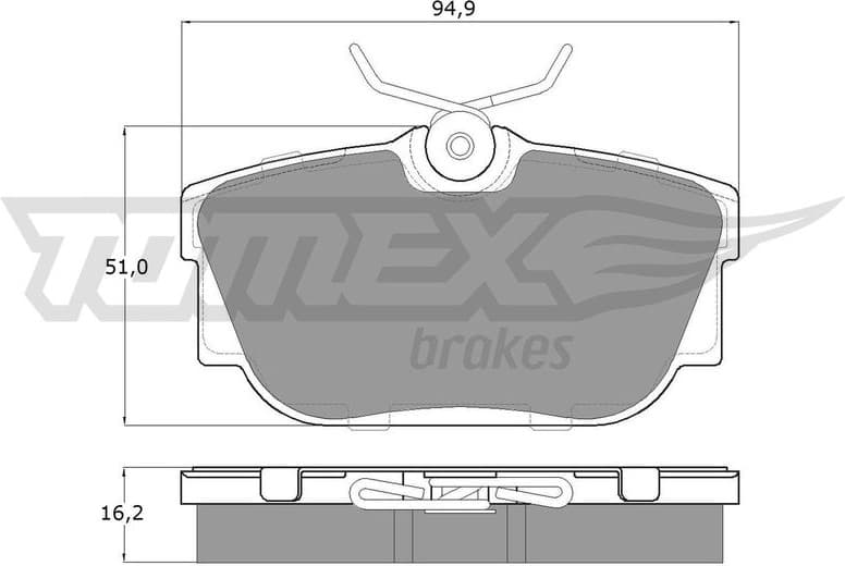 Brake Pad Set, disc brake TX 13-90