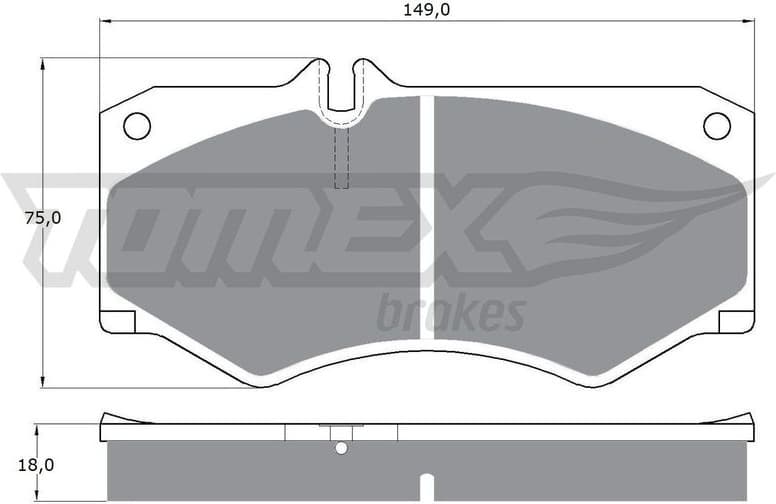 Brake Pad Set, disc brake TX 10-20