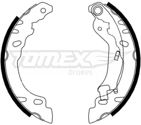 Brake Shoe Set TX 21-61