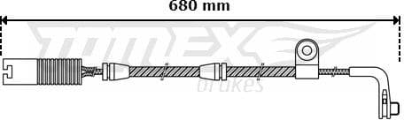 Warning Contact, brake pad wear TX 30-46