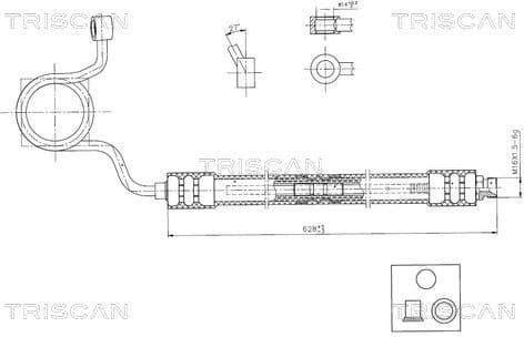 Hydraulic Hose, steering 8516 29084