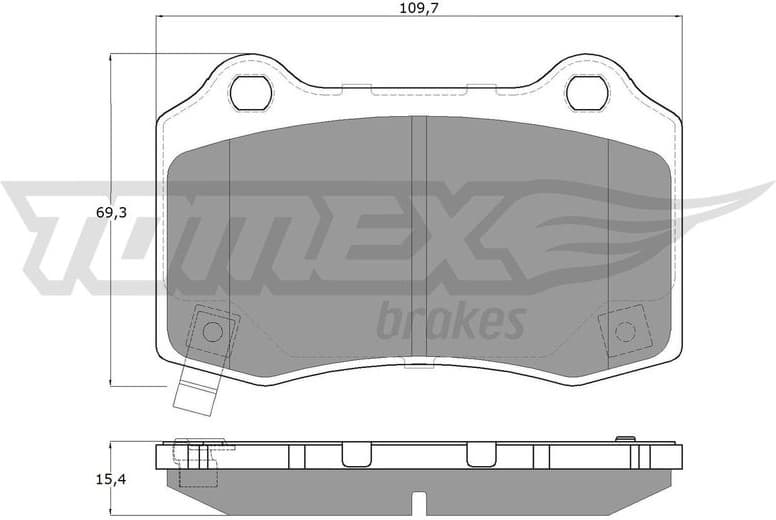 Brake Pad Set, disc brake TX 18-81
