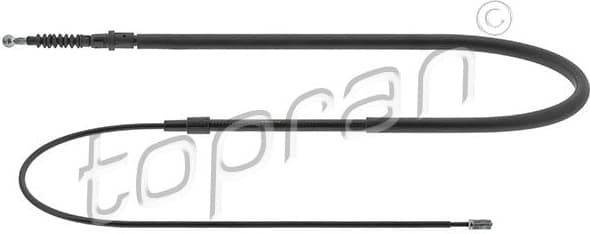 Cable Pull, parking brake 111 210