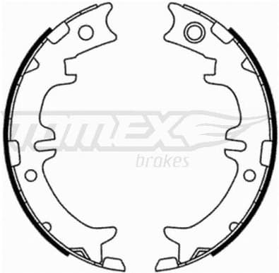 Brake Shoe Set TX 21-76