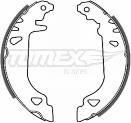 Brake Shoe Set TX 20-19
