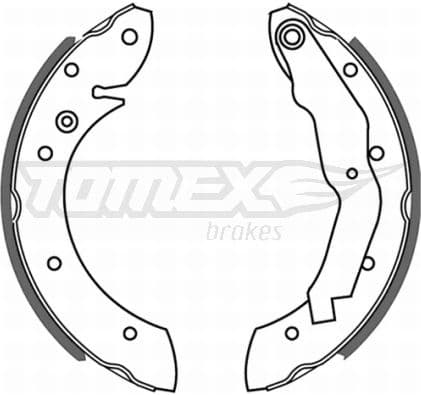 Brake Shoe Set TX 21-33
