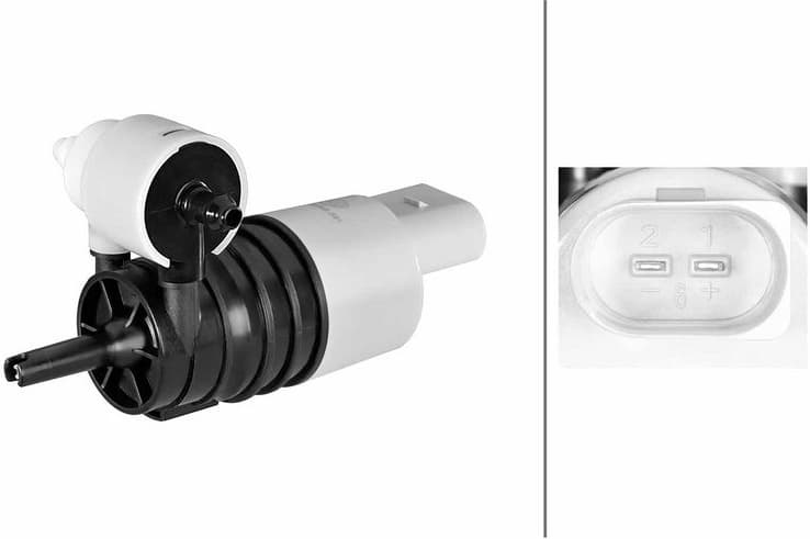 Washer Fluid Pump, window cleaning 8TW 006 848-691