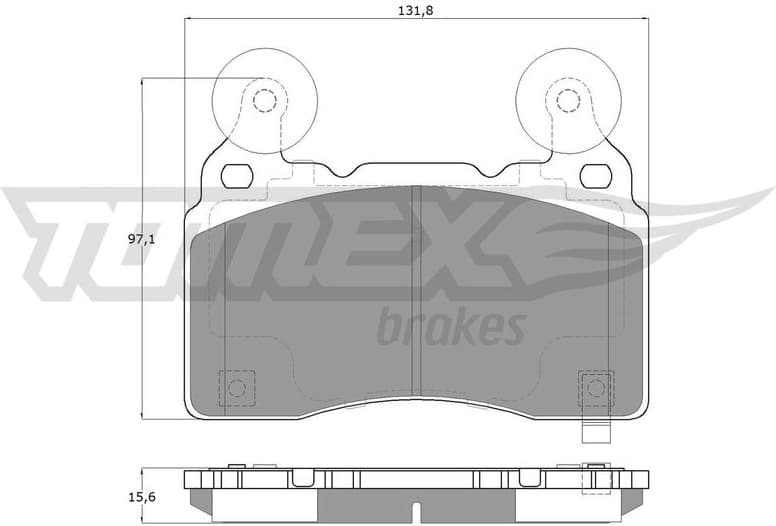 Brake Pad Set, disc brake TX 18-89