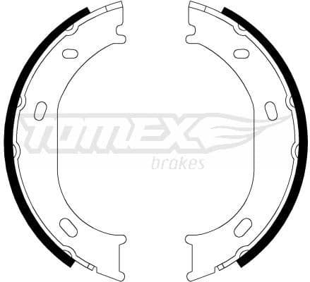 Brake Shoe Set TX 21-17