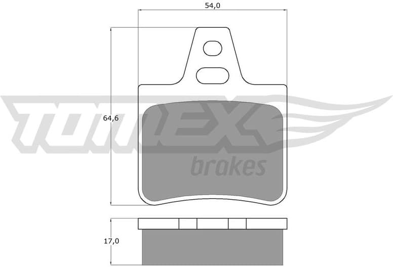 Brake Pad Set, disc brake TX 12-07