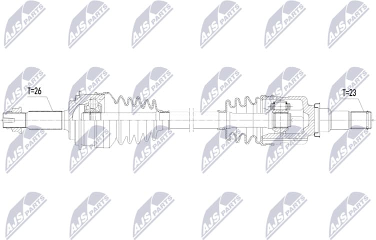 Drive Shaft NPW-TY-223