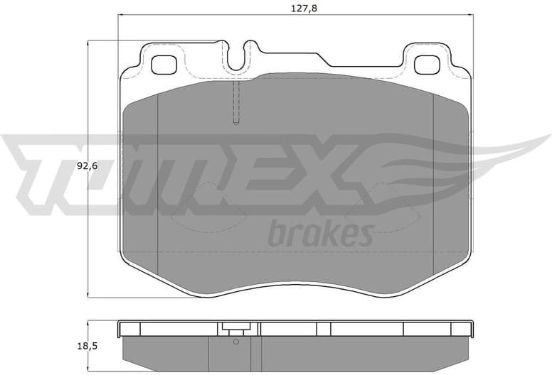 Brake Pad Set, disc brake TX 18-52