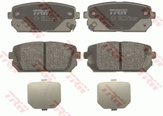 Brake Pad Set, disc brake COTEC GDB3462 - image 2