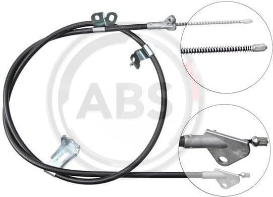 Cable Pull, parking brake K19517