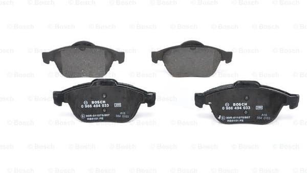 Brake Pad Set, disc brake 0986494033 - image 3