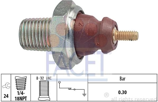 Sensor oil pressure light 7.0011 - image 2