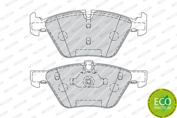 Brake pads front, Top Quality FDB1773 - image 3