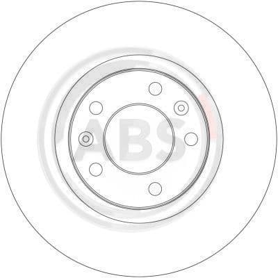 Brake Disc A.B.S. 17363 - image 2