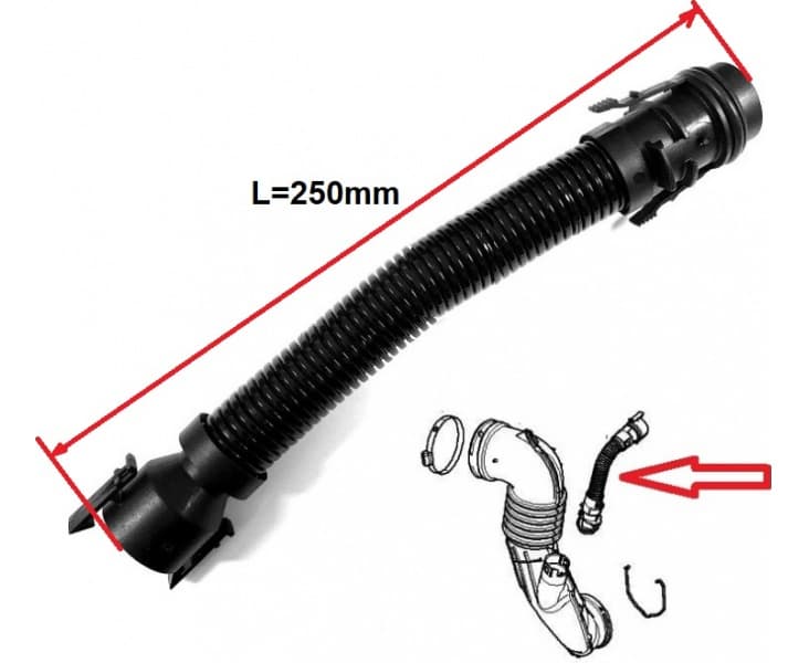 Breather hose pipe 13717810772