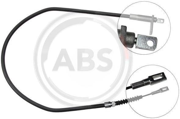 Cable Pull, parking brake K17227