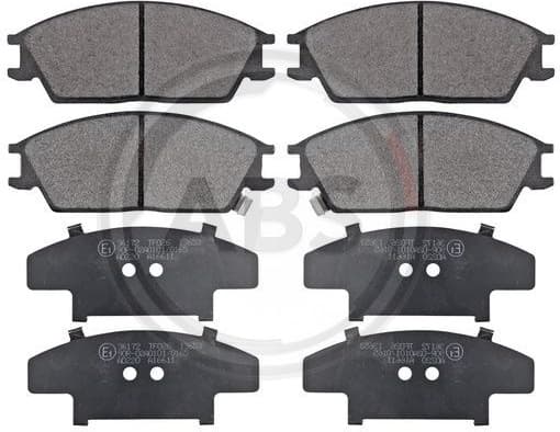 Brake Pad Set, disc brake 36172