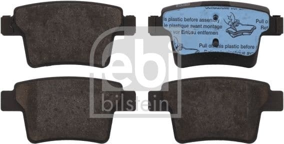 Brake Pad Set, disc brake 16571