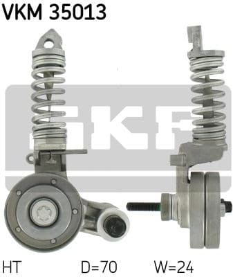 Tensioner belt VKM35013