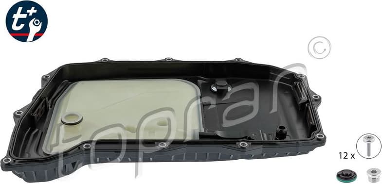 Oil Sump, automatic transmission 120 500