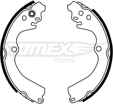 Brake Shoe Set TX 22-32