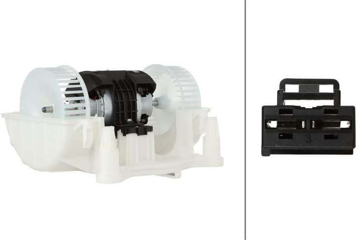 Interior Blower 8EW 366 400-391