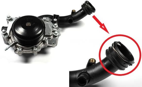 Water Pump, engine cooling P1613A-TH-3