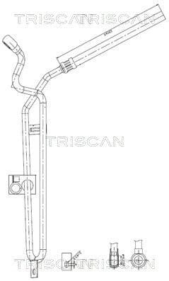 Hydraulic Hose, steering 8516 11031
