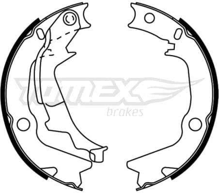 Brake Shoe Set TX 22-53