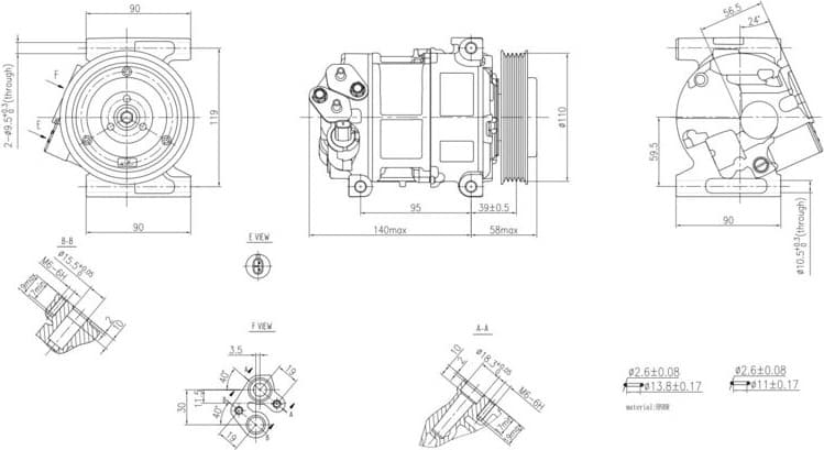 Compressor, air conditioning >>> Easy2Fit <<< 8FK 366 200-941 - image 6