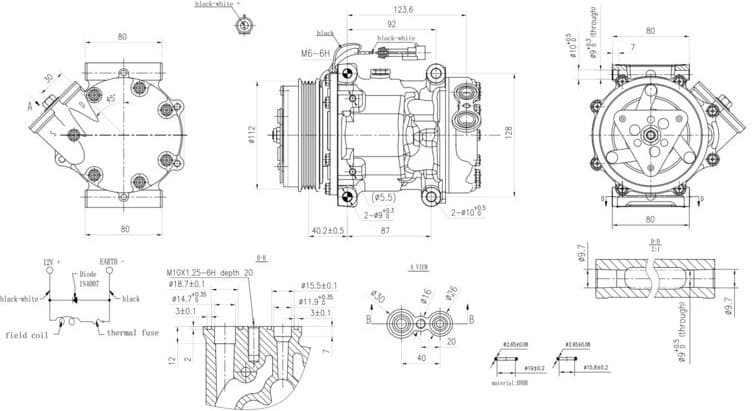 Compressor, air conditioning >>> Easy2Fit <<< 8FK 366 201-801 - image 6